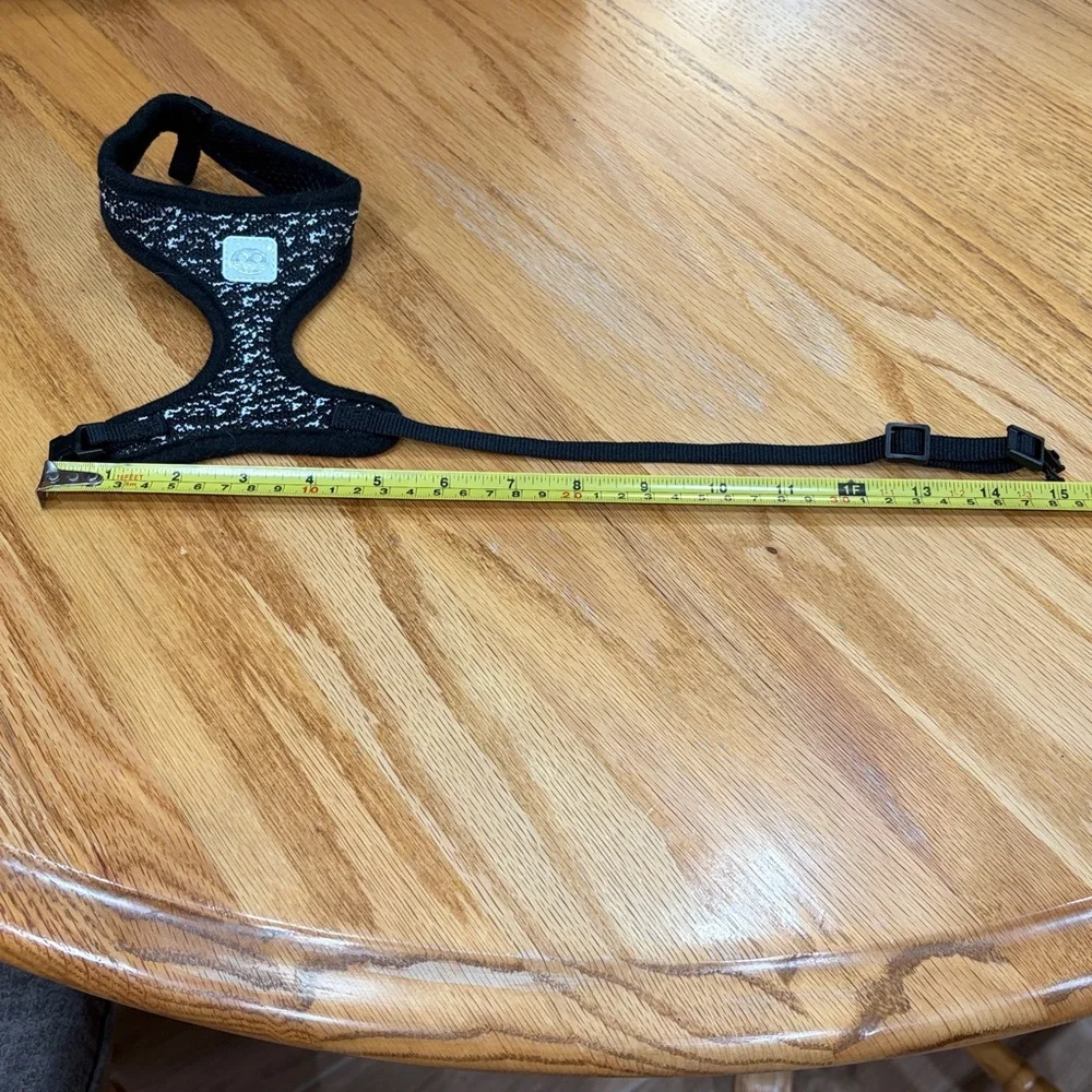 Vibrant Black Pet Harness